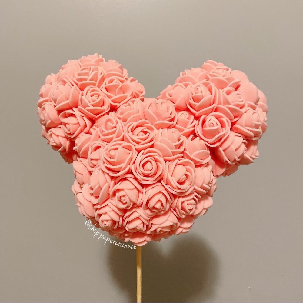 Handmade 3D Foam Roses Mickey Bouquet - Picture 3 of 7